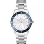 Zegarek Daniel Wellington Iconic Paradigma DW00100818 40mm srebrny z bransoletą i funkcją datownika