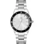 Zegarek Daniel Wellington Iconic Paradigma DW00100819 40mm srebrny z bransoletą i funkcją datownika