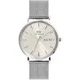 Zegarek Daniel Wellington Classic Day DW00100828 40mm męski srebrny z funkcją datownika