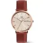 Zegarek Daniel Wellington Classic Day DW00100829 40mm męski różowozłoty z funkcją datownika