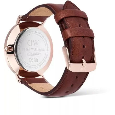 Zegarek Daniel Wellington Classic Day DW00100830 40mm męski różowozłoty z funkcją datownika