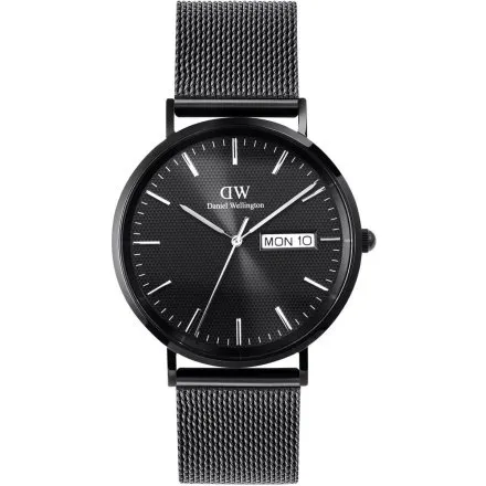 Zegarek Daniel Wellington Classic Day DW00100831 40mm męski czarny z funkcją datownika