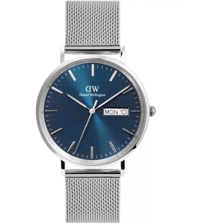 Zegarek Daniel Wellington Classic Day DW00100833 40mm męski srebrny z funkcją datownika