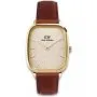 Zegarek Daniel Wellington Marlon St Mawes DW00100839 32mm złoty z brązowym paskiem