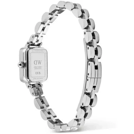 Zegarek Daniel Wellington DW00100844 Quadro Mini Arch 15mm srebrny z bransoletką