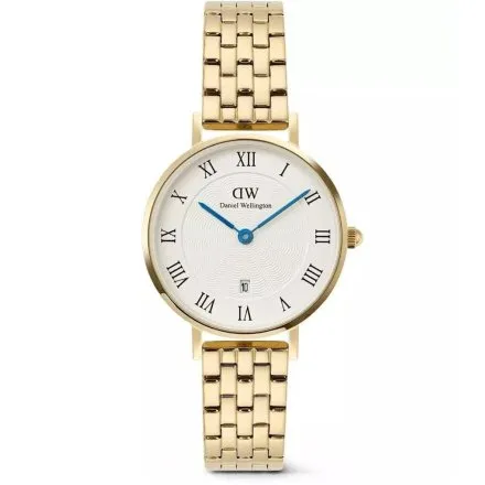 Zegarek Daniel Wellington DW00100857 Petite Roman Numerals 28mm damski z cyframi rzymskimi