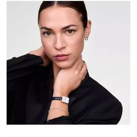 Zegarek Daniel Wellington Quadro Roman Numerals DW00100865 20mm damski na pasku skórzanym