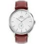 Zegarek Daniel Wellington Classic St Mawes DW00100867 40mm męski różowozłoty z brązowym paskiem