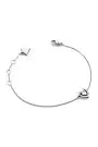 Guess Beloved srebrna bransoletka damska kryształki JUBB06017JW-RH (S)