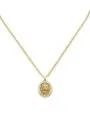 Guess LION złoty naszyjnik z zawieszką lew z kryształkami JUBN06189JW