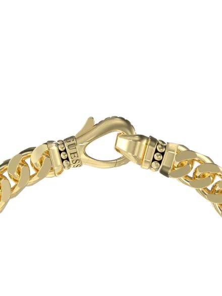 Guess URBAN CODE złota bransoletka męska łańcuch JUMB06011JW