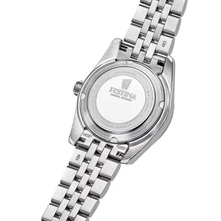 Festina Classic Zegarek Damski na bransolecie z zieloną tarczą 20087/5