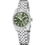 Festina Classic Zegarek Damski na bransolecie z zieloną tarczą 20087/5