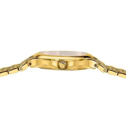 Festina Grace Zegarek Damski złoty na bransolecie z perłową tarczą 20098/1