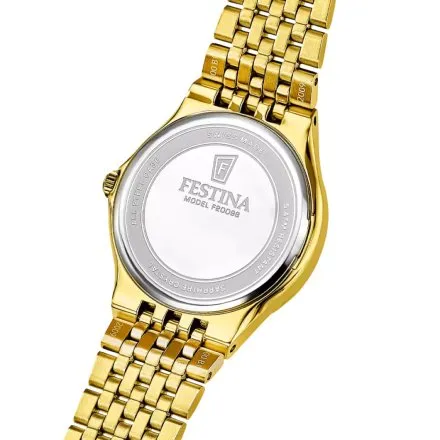 Festina Grace Zegarek Damski złoty na bransolecie 20098/2