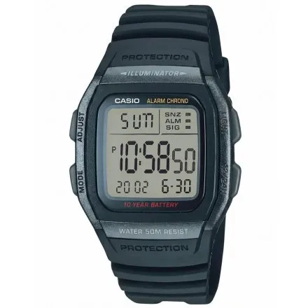 Zegarek Casio Sport W-96H-1BVEF czarny z wyświetlaczem