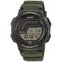 Zegarek Casio Sport WS-1800-3AVEF zielony z paskiem timer stoper alarm