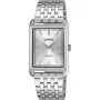 Casio Classic zegarek klasyczny z prostokątną srebrną tarczą MTP-B215D-7AVER