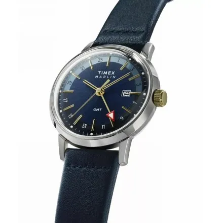 Timex Marlin GMT TW2Y47900 Zegarek męski na pasku