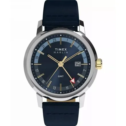 Timex Marlin GMT TW2Y47900 Zegarek męski na pasku