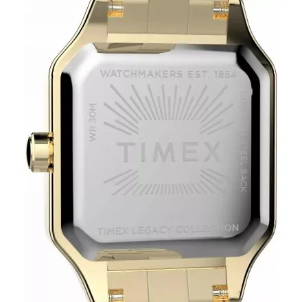 Timex Legacy TW2Y23700 złoty zegarek damski na bransolecie