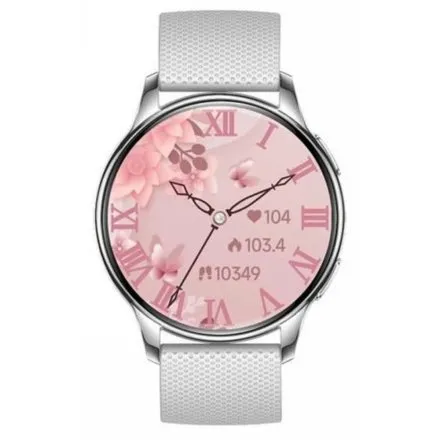 Rubicon RNCF30 smartwatch damski srebrny SMARUB024