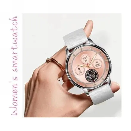 Rubicon RNCF30 smartwatch damski srebrny SMARUB024