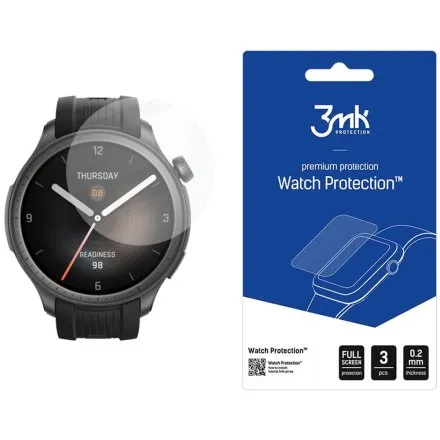 Amazfit Balance Szkło hybrydowe 3 szt - 3mk Watch Protection FlexibleGlass 