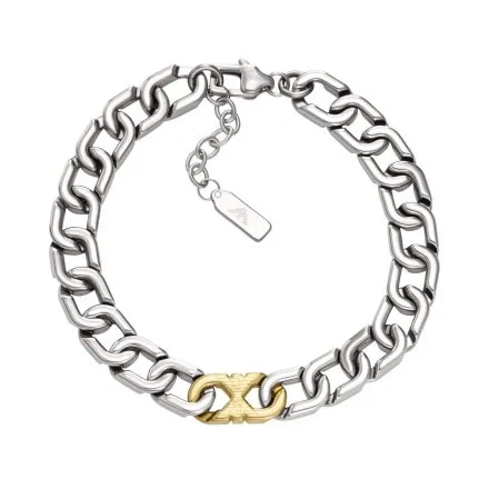 Emporio Armani Eagle Logo bransoletka męska łańcuch EGS3298040