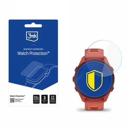 Garett Forerunner 70/ 170/ 170 Music Folia ochronna 3 szt - 3mk Watch Protection FlexibleGlass