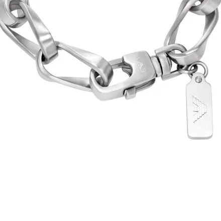 Emporio Armani Eagle Logo bransoletka męska łańcuch EGS3302040