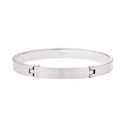 Emporio Armani Eagle Logo bransoletka męska blaszka z logo EGS3307040