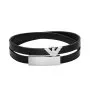 Emporio Armani Eagle Logo bransoletka męska skórzana EGS3311040