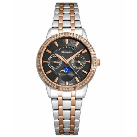 Adriatica Zegarek Damski na bransolecie A3601.R116QFZ - Multifunction Swiss Made