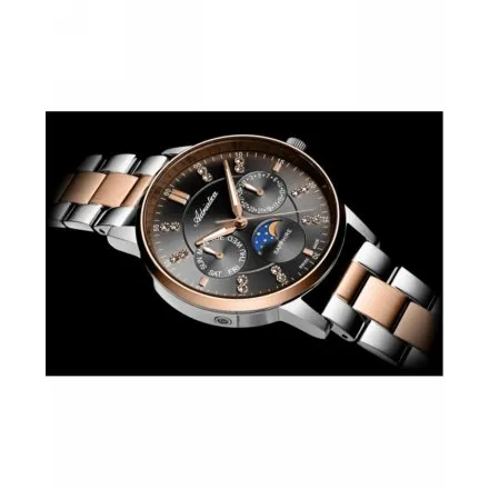 Adriatica Zegarek Damski na bransolecie A3834.R1R6QF - Multifunction Swiss Made