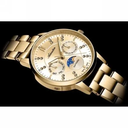 Adriatica Zegarek Damski na bransolecie A3834.1191QF - Multifunction Swiss Made