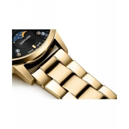 Adriatica Zegarek Damski na bransolecie A3834.1194QF - Multifunction Swiss Made