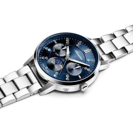 Adriatica Zegarek Damski na bransolecie A3834.5195QF - Multifunction Swiss Made