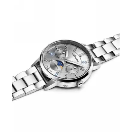 Adriatica Zegarek Damski na bransolecie A3834.5197QF - Multifunction Swiss Made