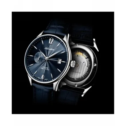 Adriatica Zegarek Męski Automatic Super de Luxe srebrny z paskiem A1230.5255A