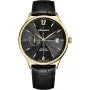 Adriatica Zegarek Męski Automatic Super de Luxe złoty z paskiem A1230.1254A