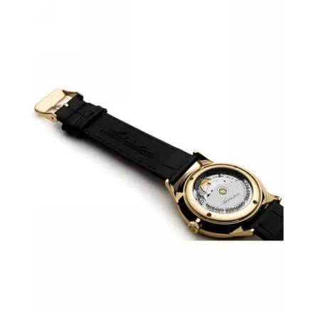 Adriatica Zegarek Męski Automatic Super de Luxe złoty z paskiem A1230.1254A