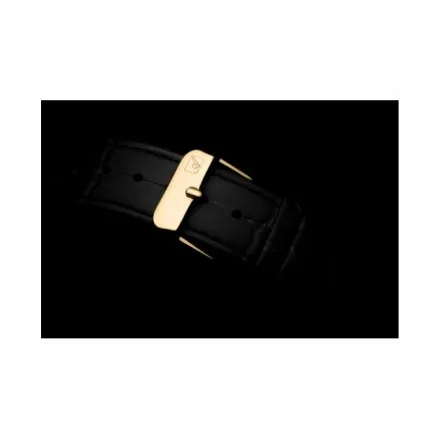 Adriatica Zegarek Męski Automatic Super de Luxe złoty z paskiem A1230.1254A