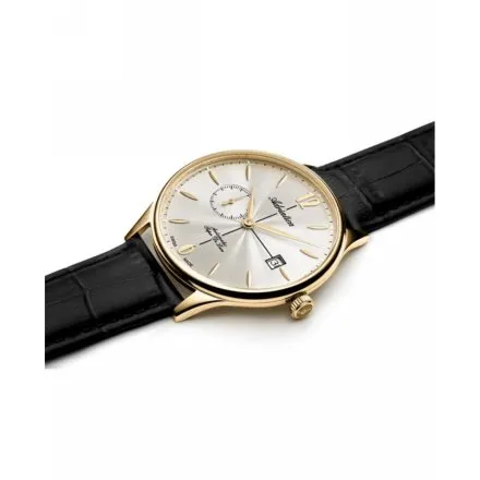 Adriatica Zegarek Męski Automatic Super de Luxe złoty z paskiem A1230.1253A
