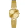 Złoty zegarek damski Guess z bransoletą Tapestry GW0354L2