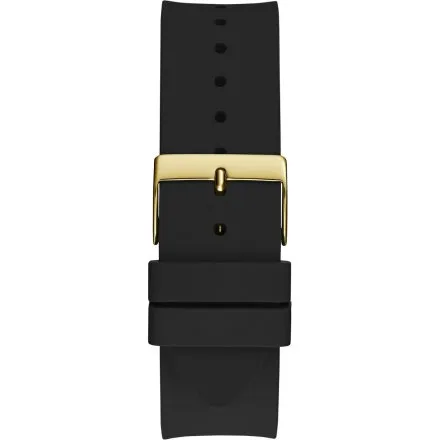 Guess Reputation zegarek męski na pasku złoto-czarny GW0726G2
