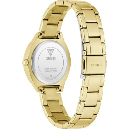 Guess Charlotte zegarek damski na bransolecie z różową tarczą GW0767L7