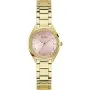 Guess Charlotte zegarek damski na bransolecie z różową tarczą GW0767L7