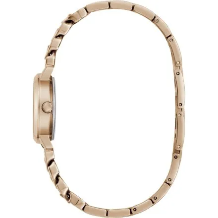 Guess Chime różowozłoty zegarek damski na bransolecie GW0867L3