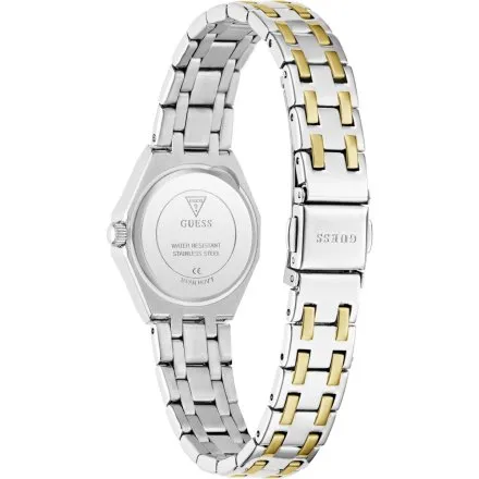 Guess Pixie zegarek damski srebrny ze złotymi detalami na bransolecie GW0931L3